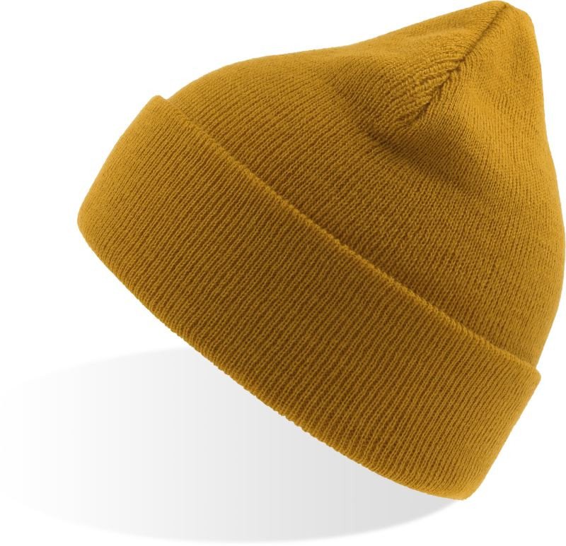 Pletená čepice Eko Beanie žlutá 