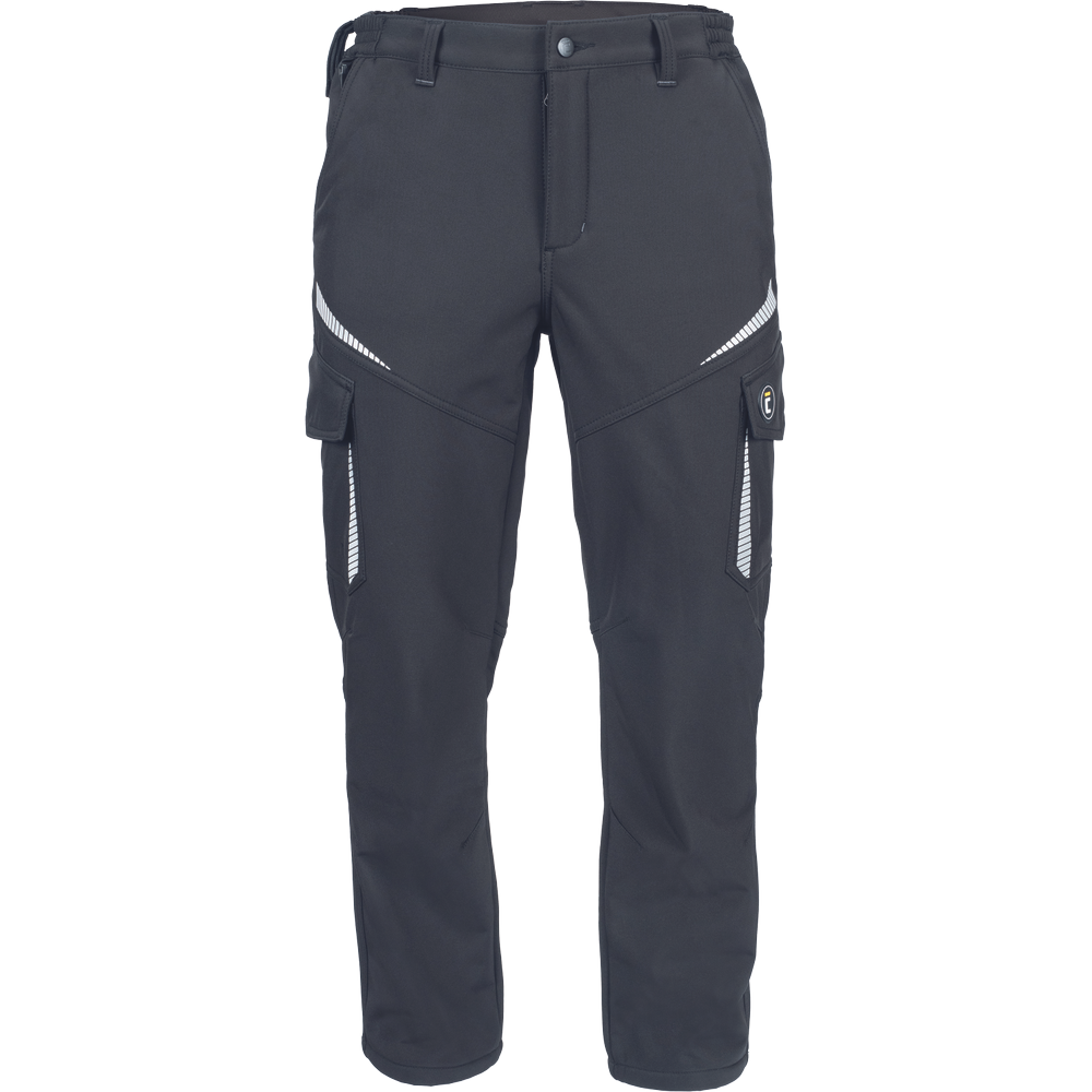 Produkt - Zimní softshellové kalhoty Emerton STR černá S 