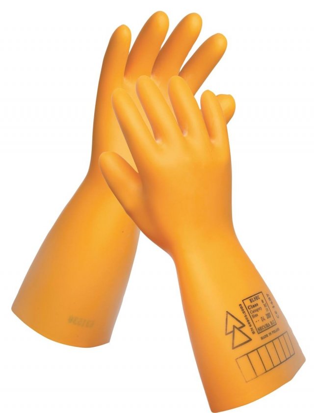 Bezpečnostní dielektrické rukavice