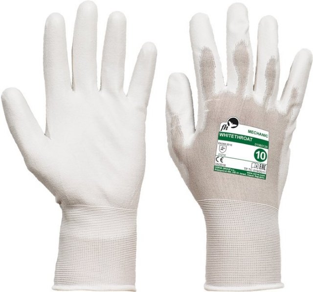 Polyuretanové pracovní rukavice 